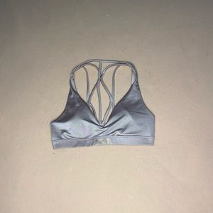 Purple/lilac iridescent sports bra PINK XS